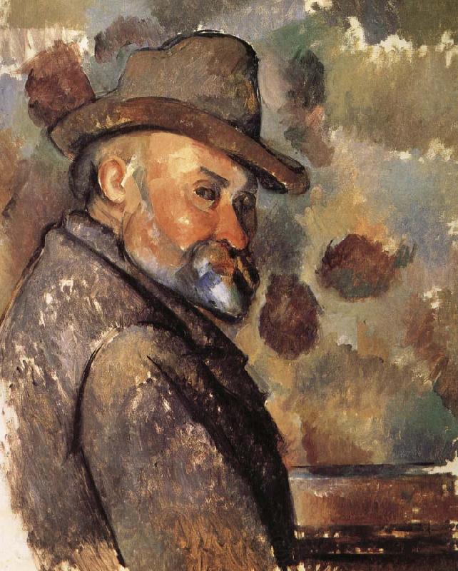 Paul Cezanne hat man Germany oil painting art